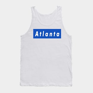 A t l a n t a Box Logo Tank Top